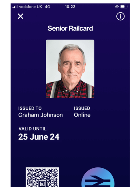 senior railcard journey planner