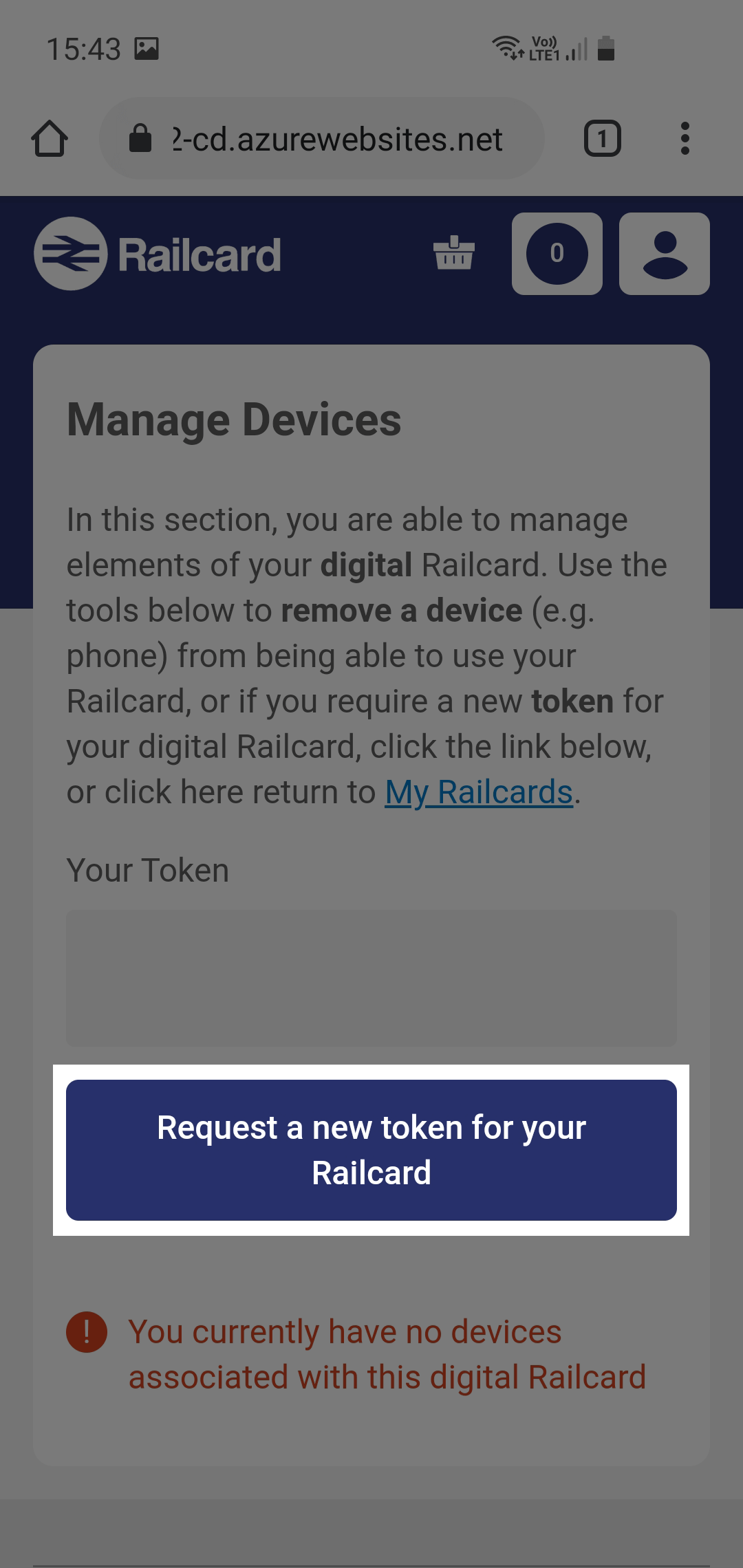 how to add my railcard to trainline on iphone